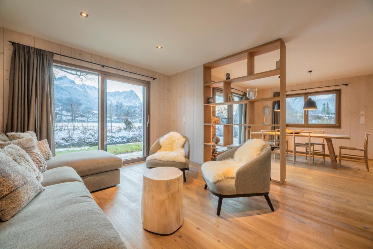 Riverside Chalet Alpspitze Garmisch-Partenkirchen Eksteriør billede