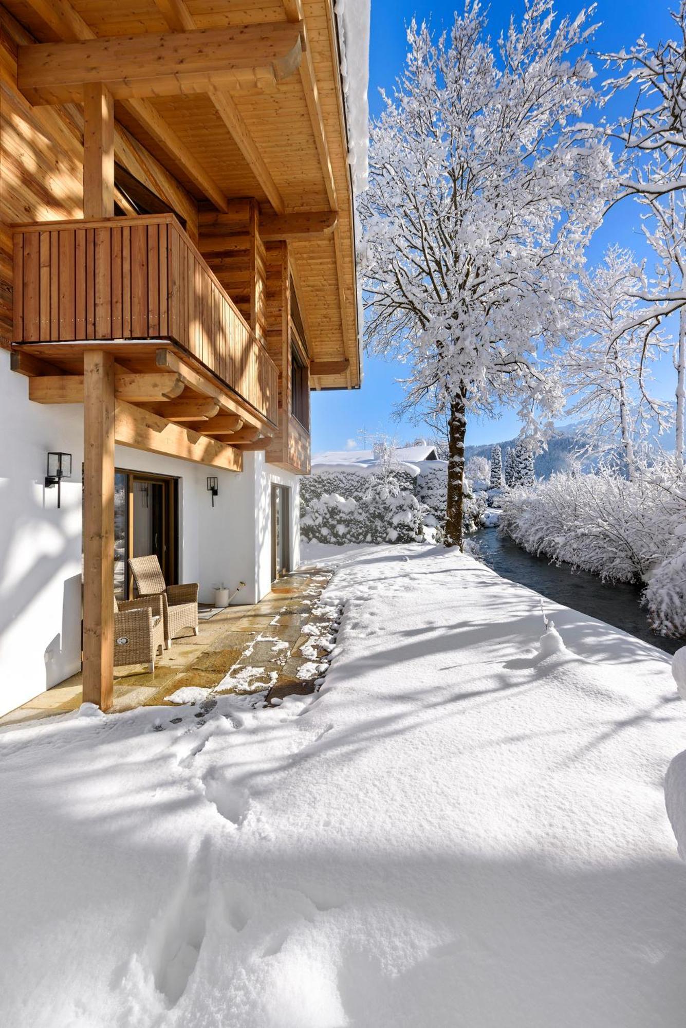 Riverside Chalet Alpspitze Garmisch-Partenkirchen Eksteriør billede